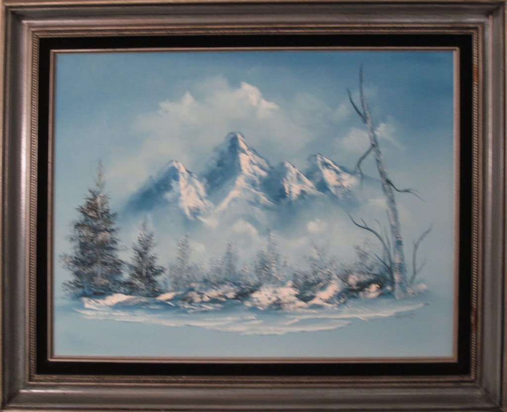 Serenity in Blue 18x24