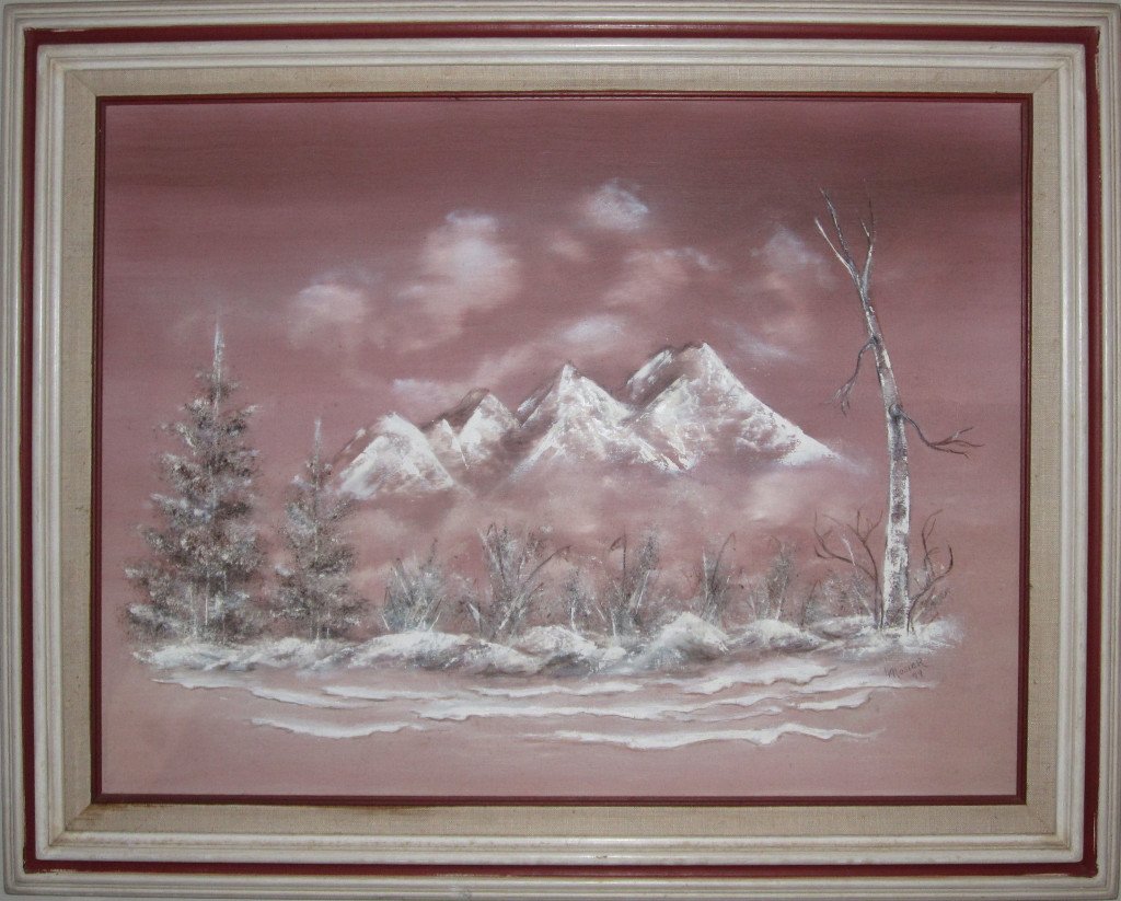 Serenity in Mauve 16x20