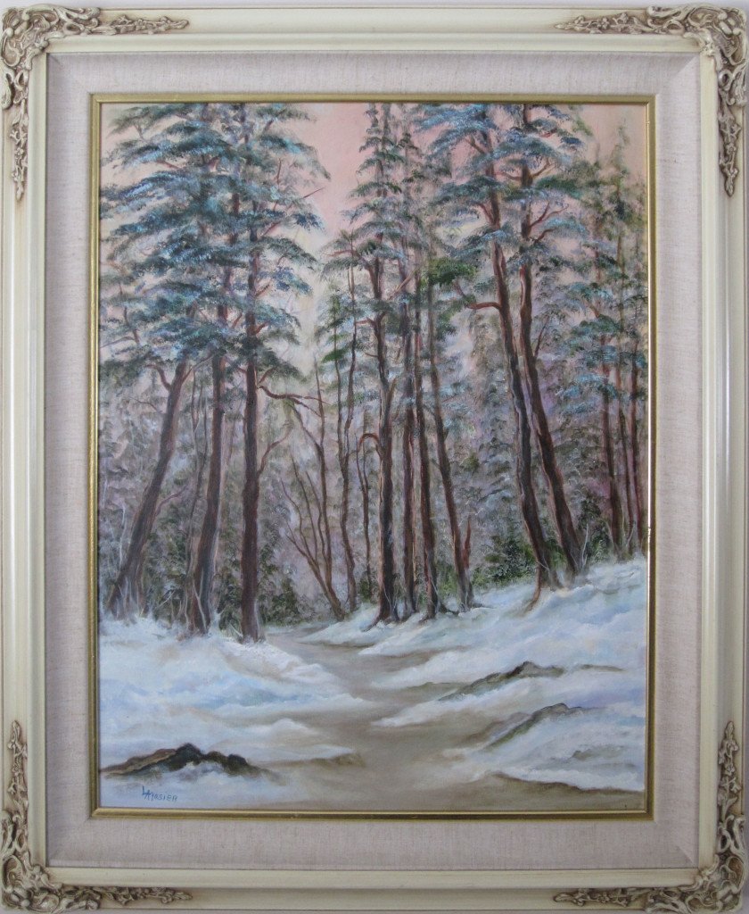 Winter Path 22 x 28